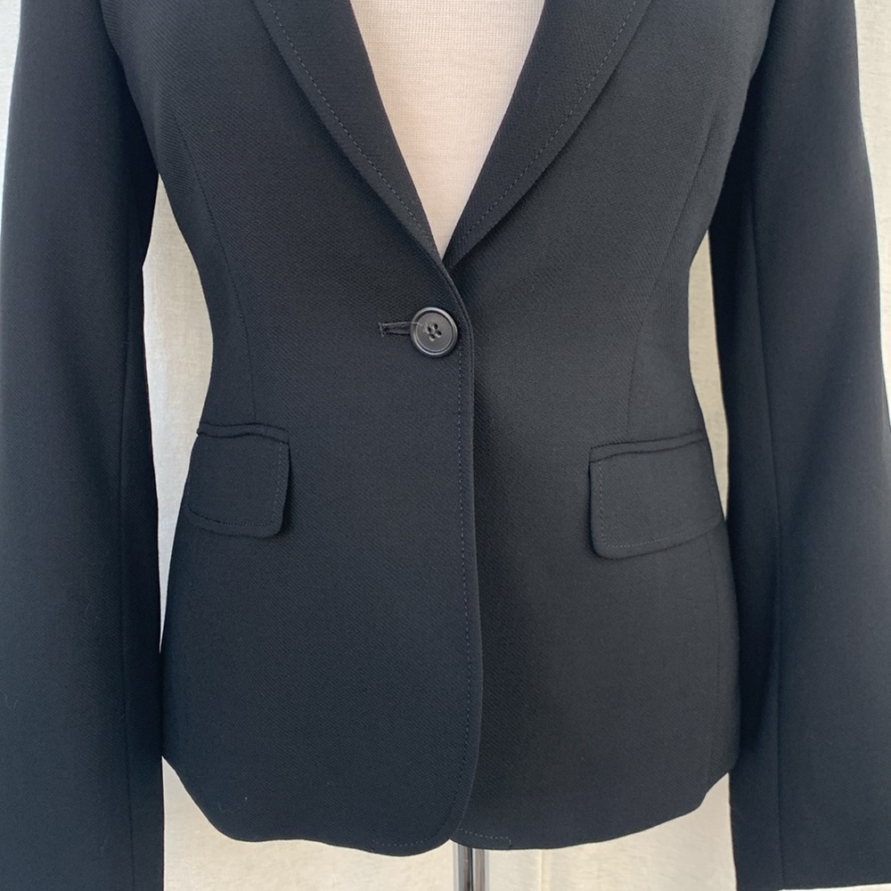 J. Crew Black Wool Blend Blazer - Picture 5 of 16